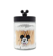 Load image into Gallery viewer, Mickey Mouse Cotton Swabs In Reusable Jar By The Creme Shop
