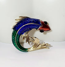 Load image into Gallery viewer, Beautiful Colorful Koi Fish Brooch Pin &amp; Pendant Combo
