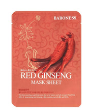 Load image into Gallery viewer, Red Ginseng Face Mask Sheet 3 Pack
