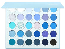 Load image into Gallery viewer, 30 Colors Eyeshadow Palette RIGHT THE WAVE By Kara Beauty
