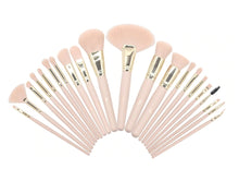 Load image into Gallery viewer, BonBom Rose Champagne 24 Piece Brush Set

