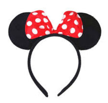 Load image into Gallery viewer, Girl Mouse Ears With Bow Knot
