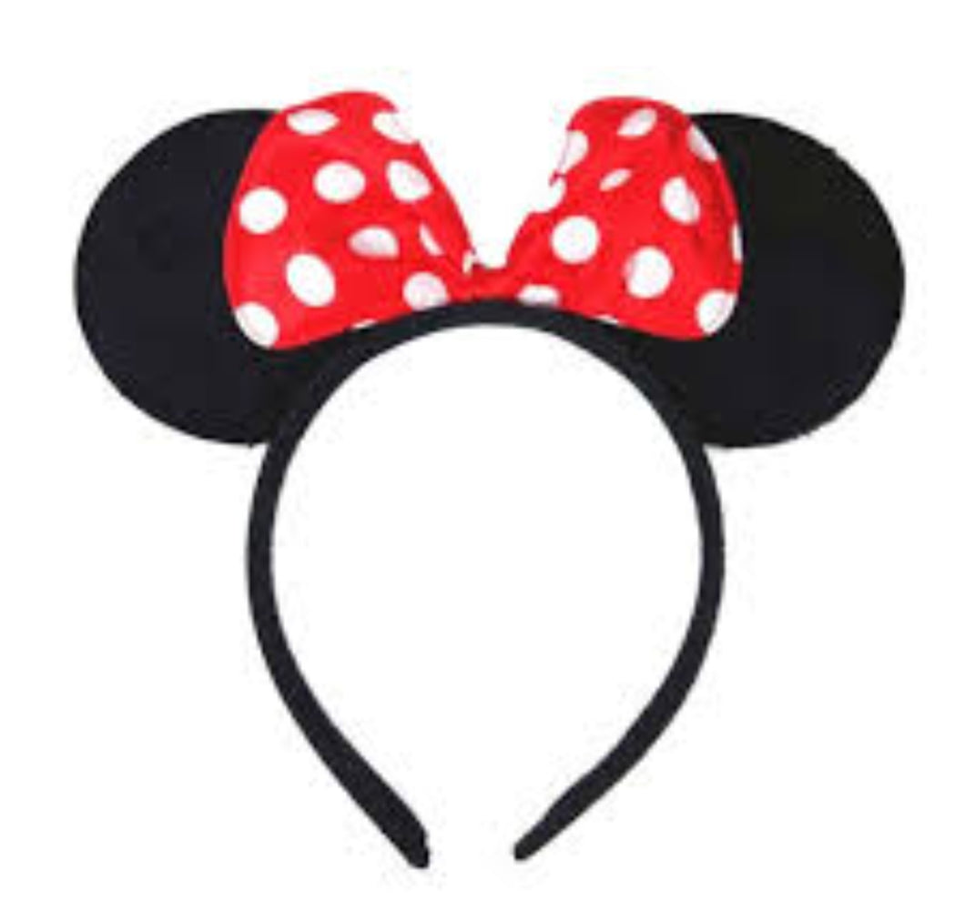 Girl Mouse Ears With Bow Knot