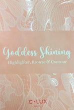 Load image into Gallery viewer, Goddess Shining Highlighter Bronze &amp; Contour Palette - By C LUX
