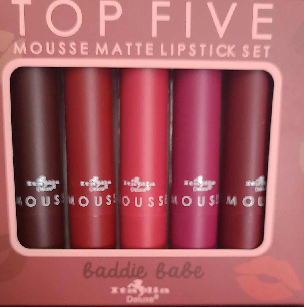 Top Five Mousse Matte Lipstick
