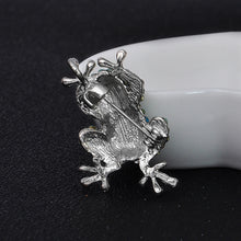 Load image into Gallery viewer, Multicolored Frog Brooch Pendant
